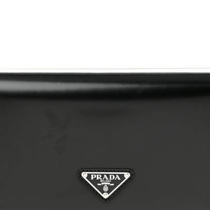 Spazzolato Femme Flap Shoulder Bag Black