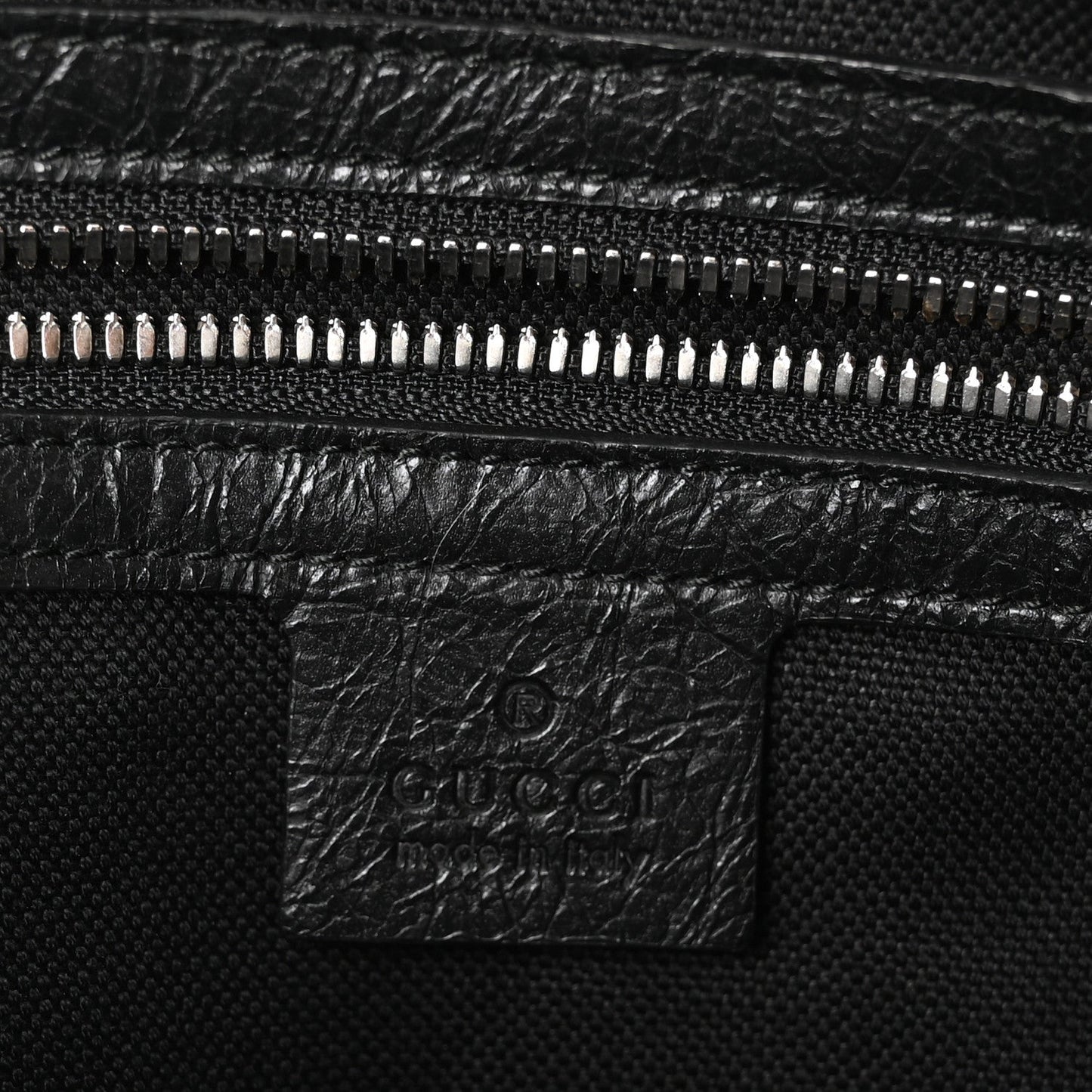 Fluffy Calfskin Morpheus Weekender Duffle Black