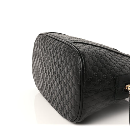 Microguccissima Mini Dome Bag Black
