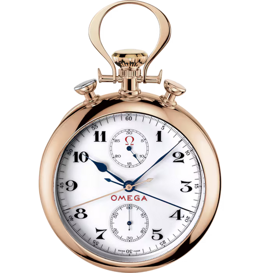 Omega Specialities Olympic Pocket Watch 1932 White