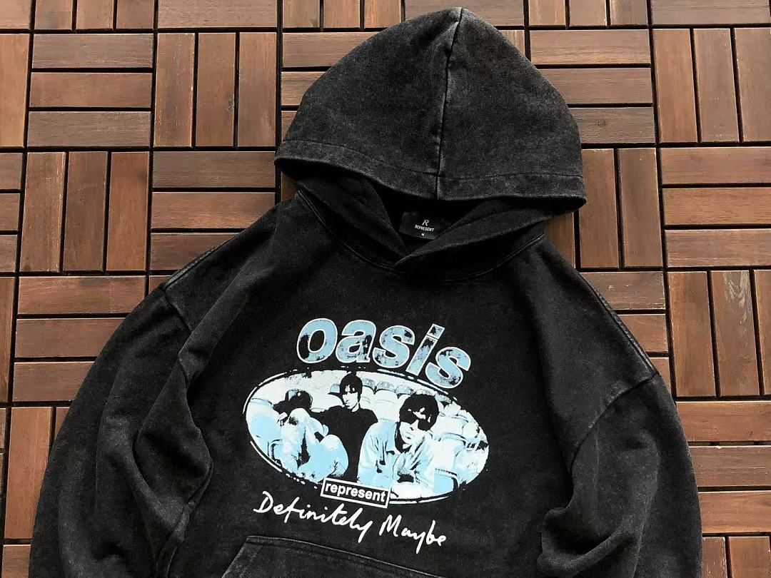 REPRESENT & OASIS HOODIE
