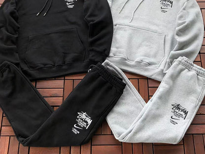 TOP￥ 175 PANTS￥ 169 N🔥K🔥& ST🔥S🔥Y HOODIE TROUSERS FLEECE