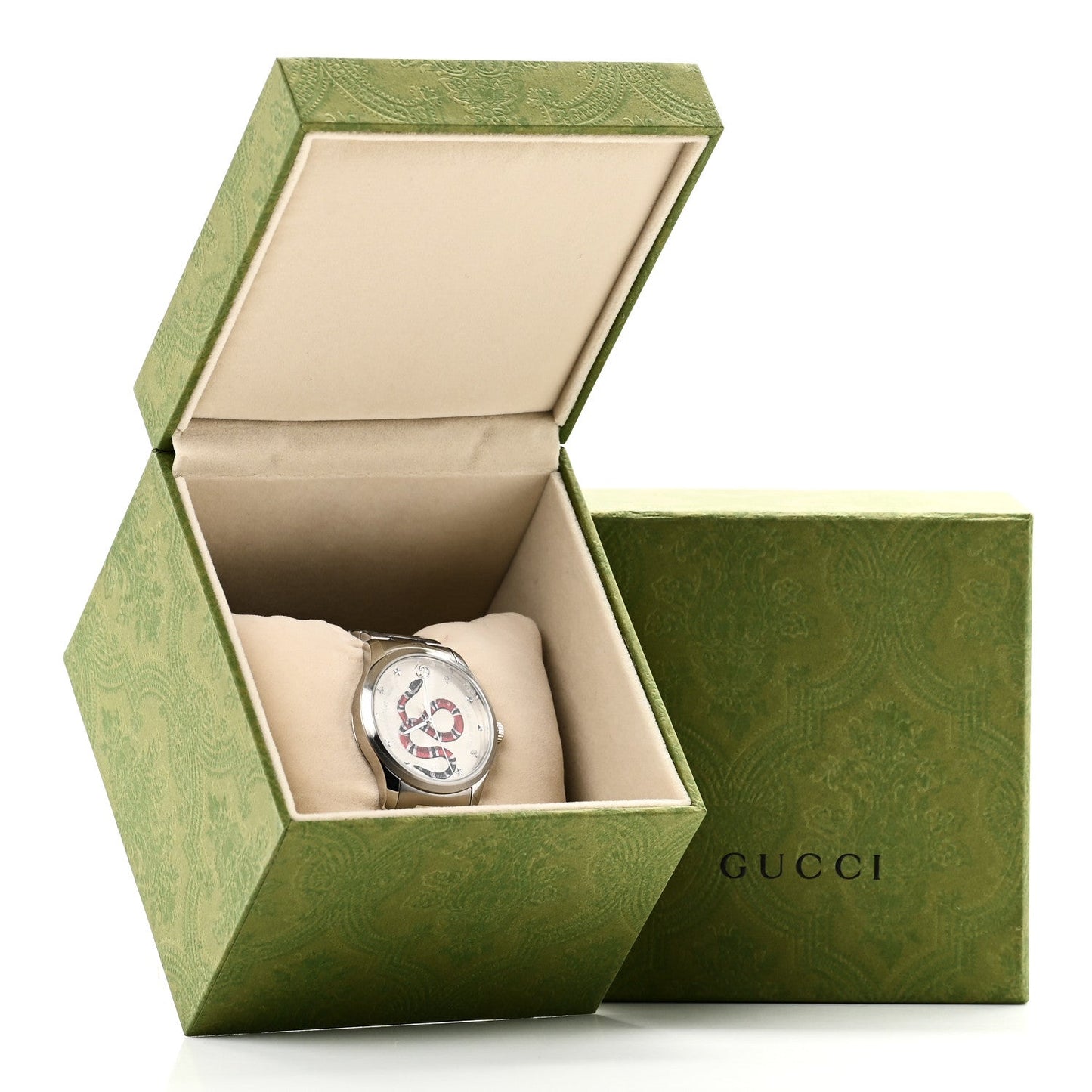 Stainless Steel 38mm G-Timeless Snake Quartz Watch