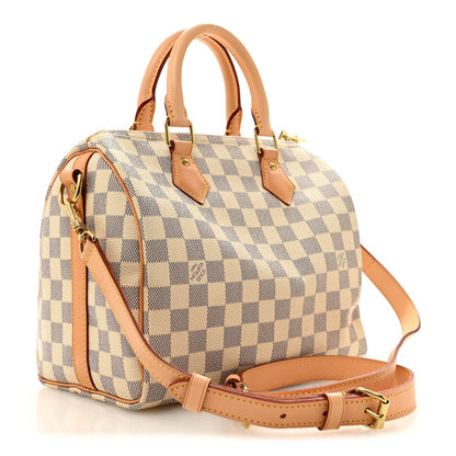 Damier Azur Speedy Bandouliere 25