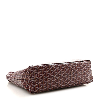 Goyardine Fidji Zip Hobo Burgundy