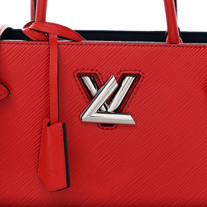Epi Twist Tote Coquelicot
