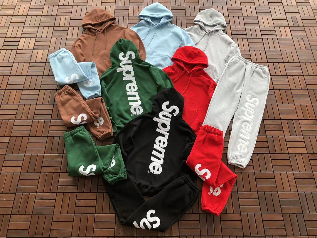 TOP￥~125 PANTS￥~115 S🔥P🔥E🔥E HOODIE TROUSERS FLEECE
