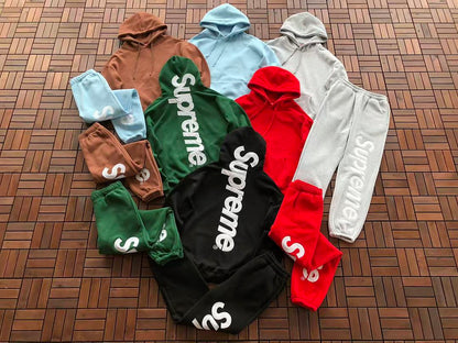TOP￥~125 PANTS￥~115 S🔥P🔥E🔥E HOODIE TROUSERS FLEECE