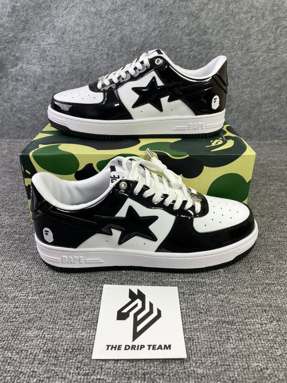 Bape Bapesta Black