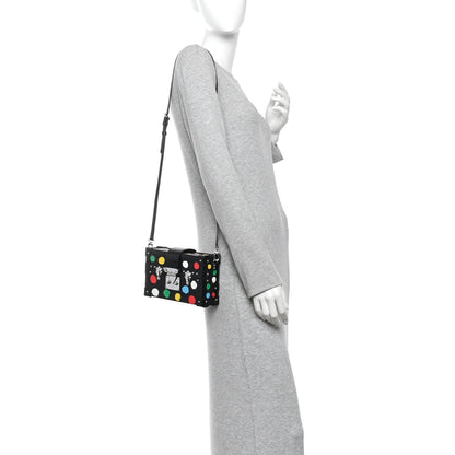 LV X YK Taurillon Petite Malle Black