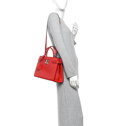 Epi Twist Tote Coquelicot