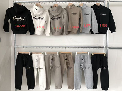 TOP ￥~ 169 PANTS ￥~ 165 FOG HOODIE TROUSERS FLEECE KIDS
