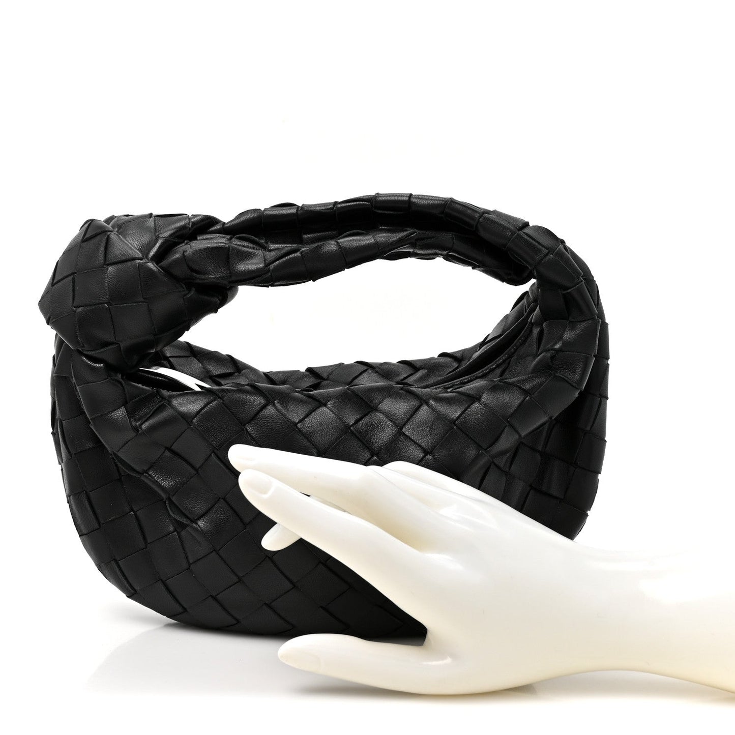 Nappa Intrecciato Mini Jodie Black Black