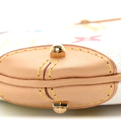 Monogram Multicolor Pochette Milla MM White
