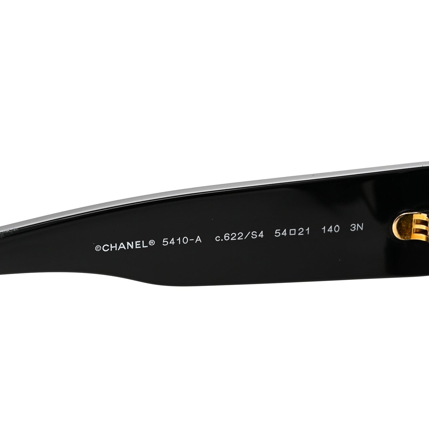 Acetate Round Sunglasses 5410-A Black