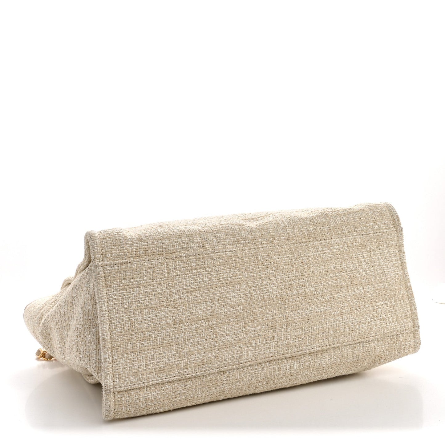 Canvas Medium Deauville Tote Light Beige