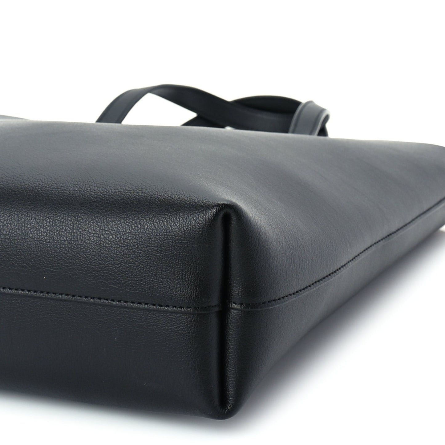 Calfskin Toy Shopping Tote  Black
