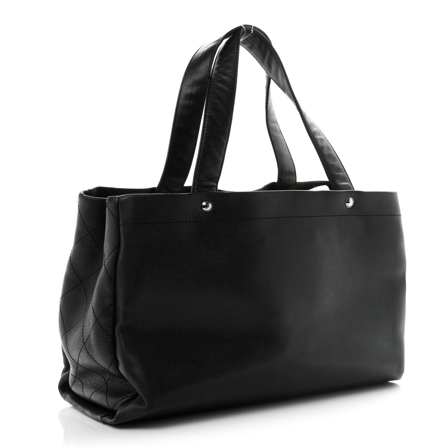 Caviar Executive Cerf Shopper Tote Black