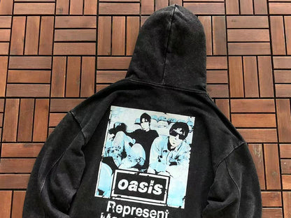 REPRESENT & OASIS HOODIE