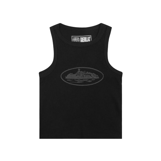 Alcatraz Triple Black Tank Top