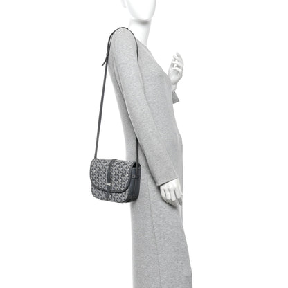 Goyardine Belvedere II PM Messenger Bag Gray