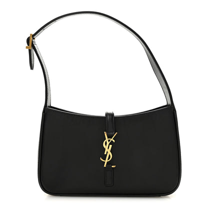 Smooth Calfskin Le 5 A 7 Hobo Black
