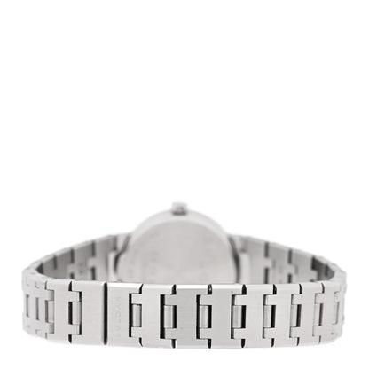 Stainless Steel 23mm Quartz Watch Black