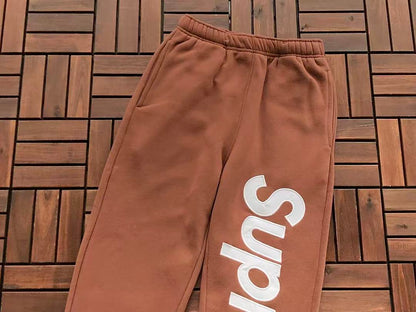 TOP￥~125 PANTS￥~115 S🔥P🔥E🔥E HOODIE TROUSERS FLEECE