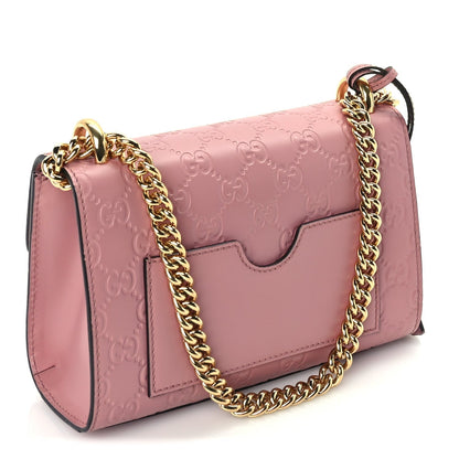 ssima Small Padlock Shoulder Bag  Rose Baby Candy