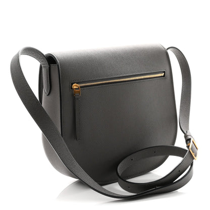Baby Grained Calfskin Medium Trotteur Grey