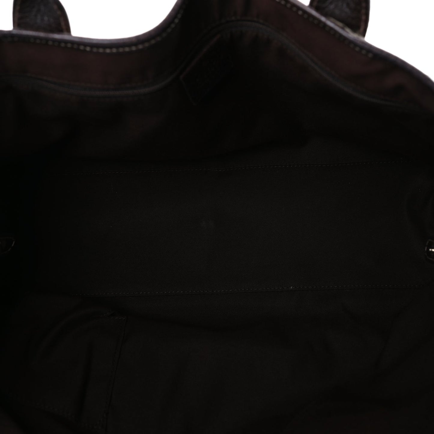 Monogram Medium Princy Tote  Dark Brown