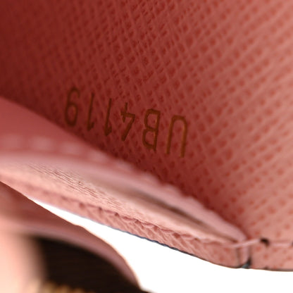 Monogram Rosalie Coin Purse Rose Ballerine