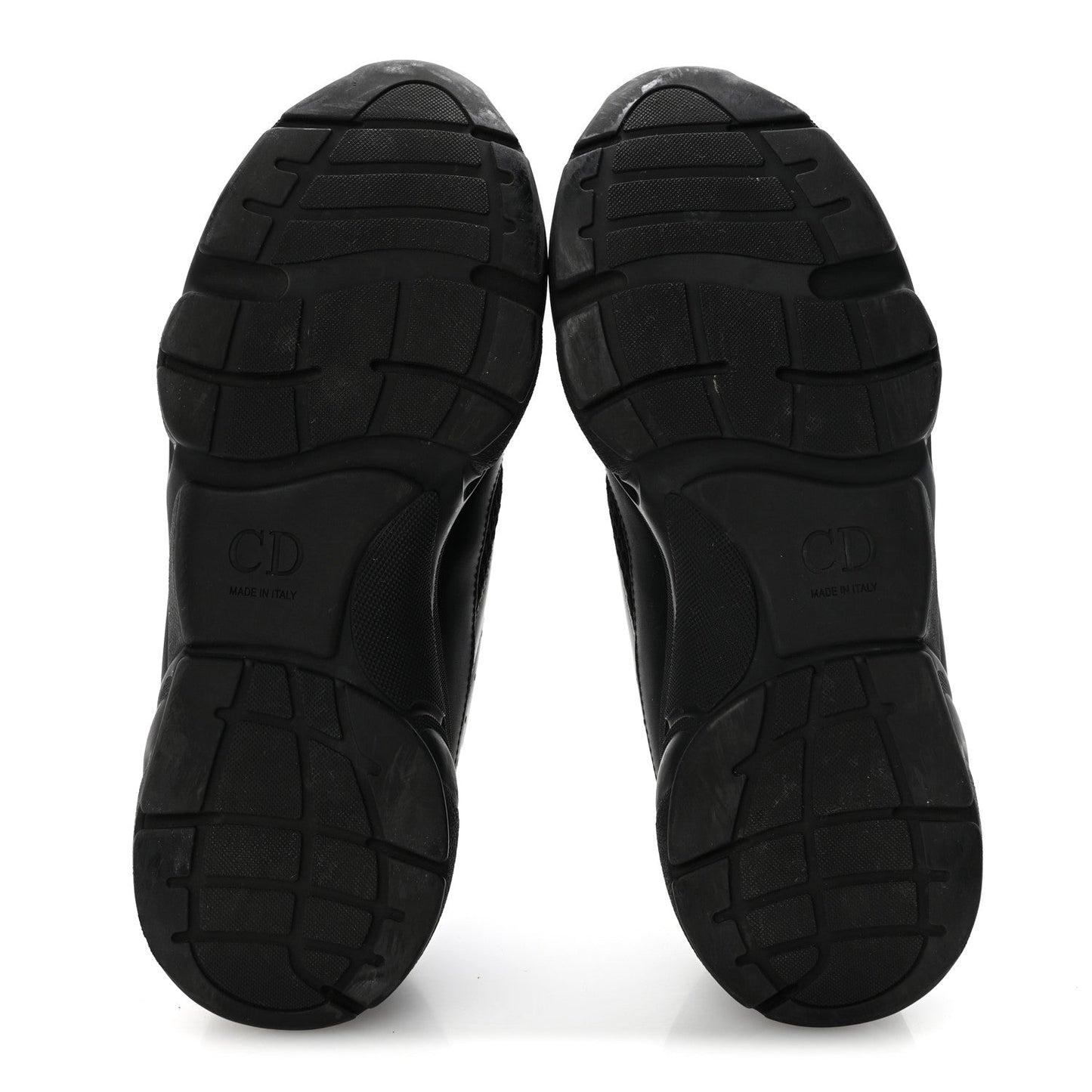 Technical Mesh Calfskin Mens B22 Sneakers 40 Black