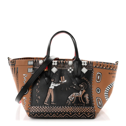 Calfskin Greekaba Tote Multicolor