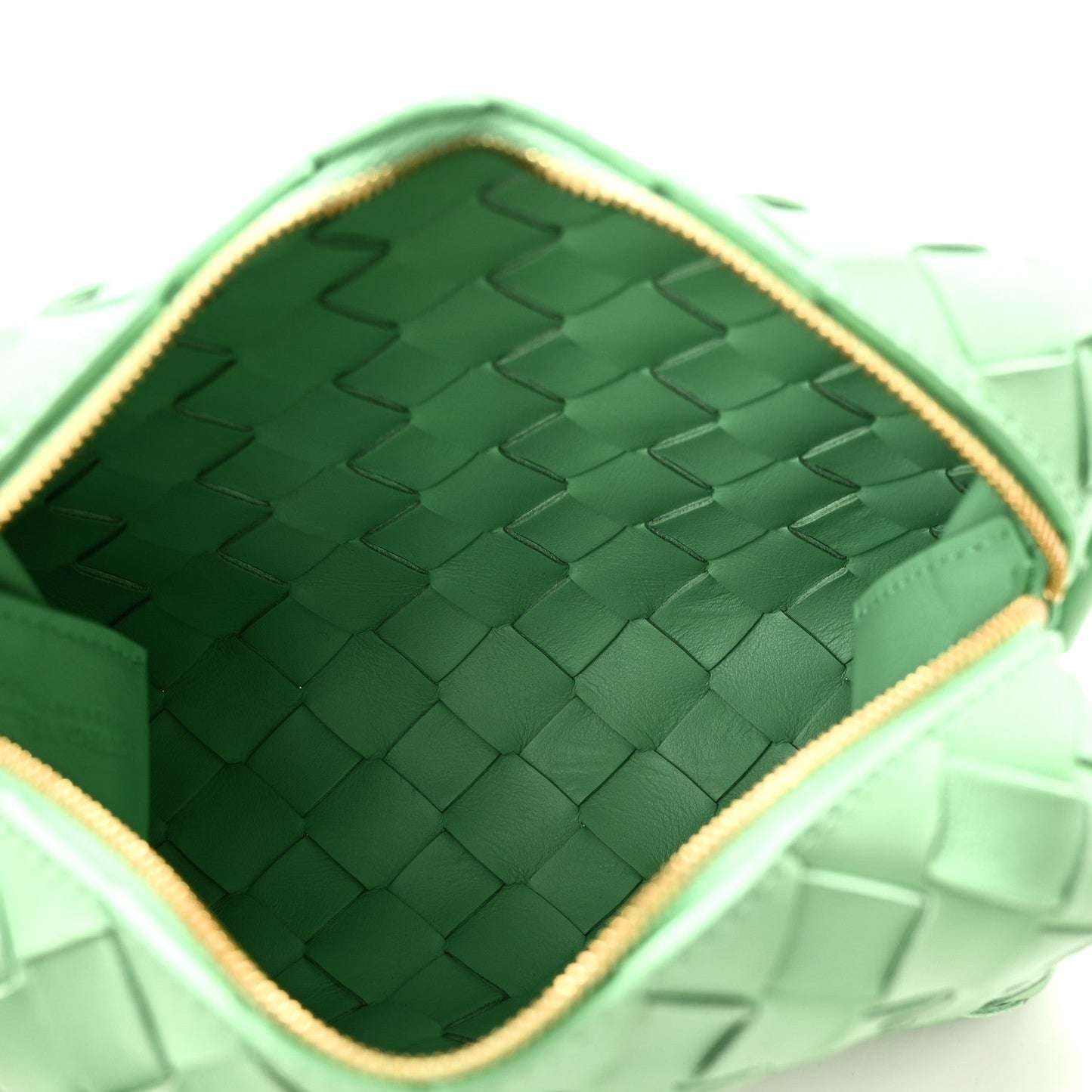 Nappa Intrecciato Mini Loop Camera Bag Siren