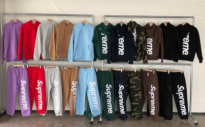 TOP￥~219 PANTS￥~189 S🔥P🔥E🔥E HOODIE TROUSERS FLEECE