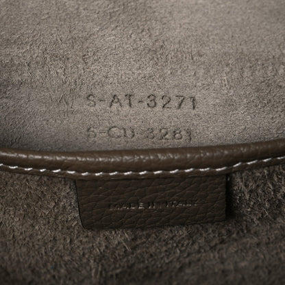 Drummed Calfskin Nano Luggage Souris