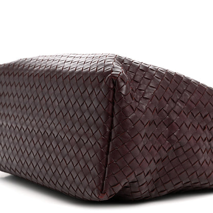 Nappa Intrecciato Bella Tote Aubergine