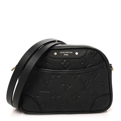 Empreinte Monogram Tiny Camera Bag Black