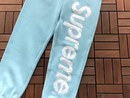 TOP￥~125 PANTS￥~115 S🔥P🔥E🔥E HOODIE TROUSERS FLEECE