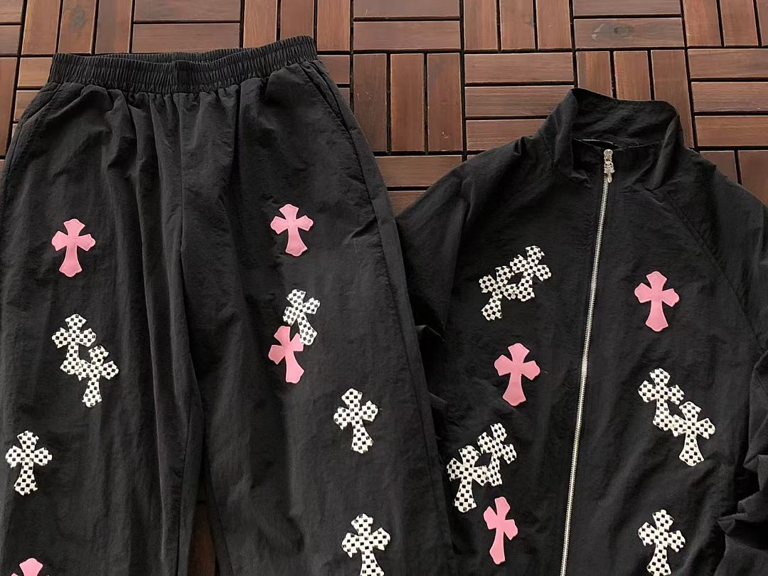 TOP￥~256 PANTS￥~185 CH🔥OM🔥 HE🔥RTS JACKET TROUSERS