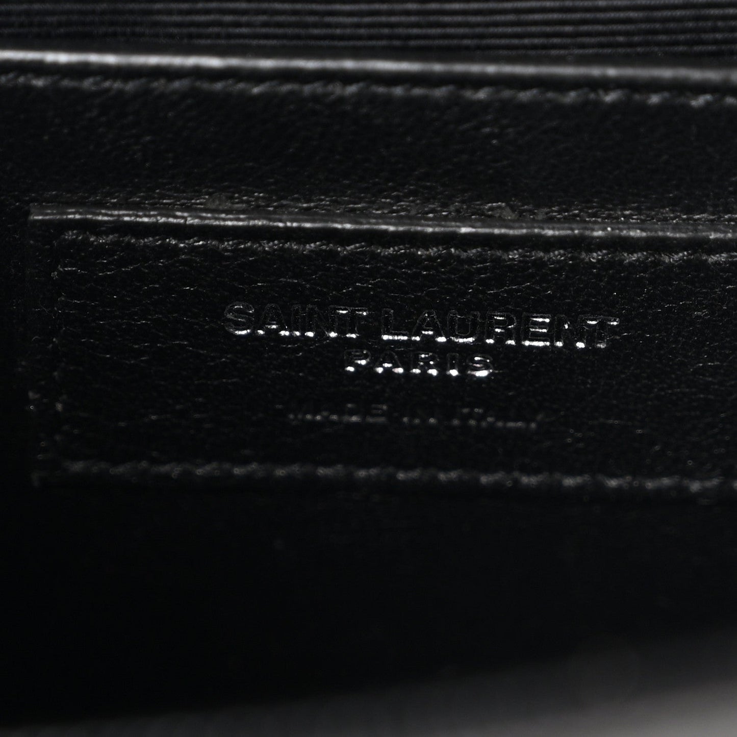 Grain De Poudre Small Classic Monogram Kate Satchel Black