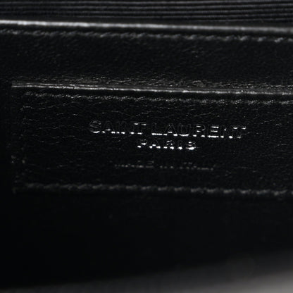 Grain De Poudre Small Classic Monogram Kate Satchel Black