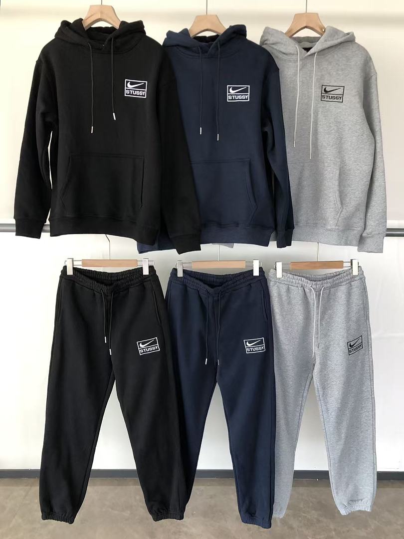 TOP PANTS N🔥K🔥& ST🔥S🔥Y HOODIE TROUSERS FLEECE