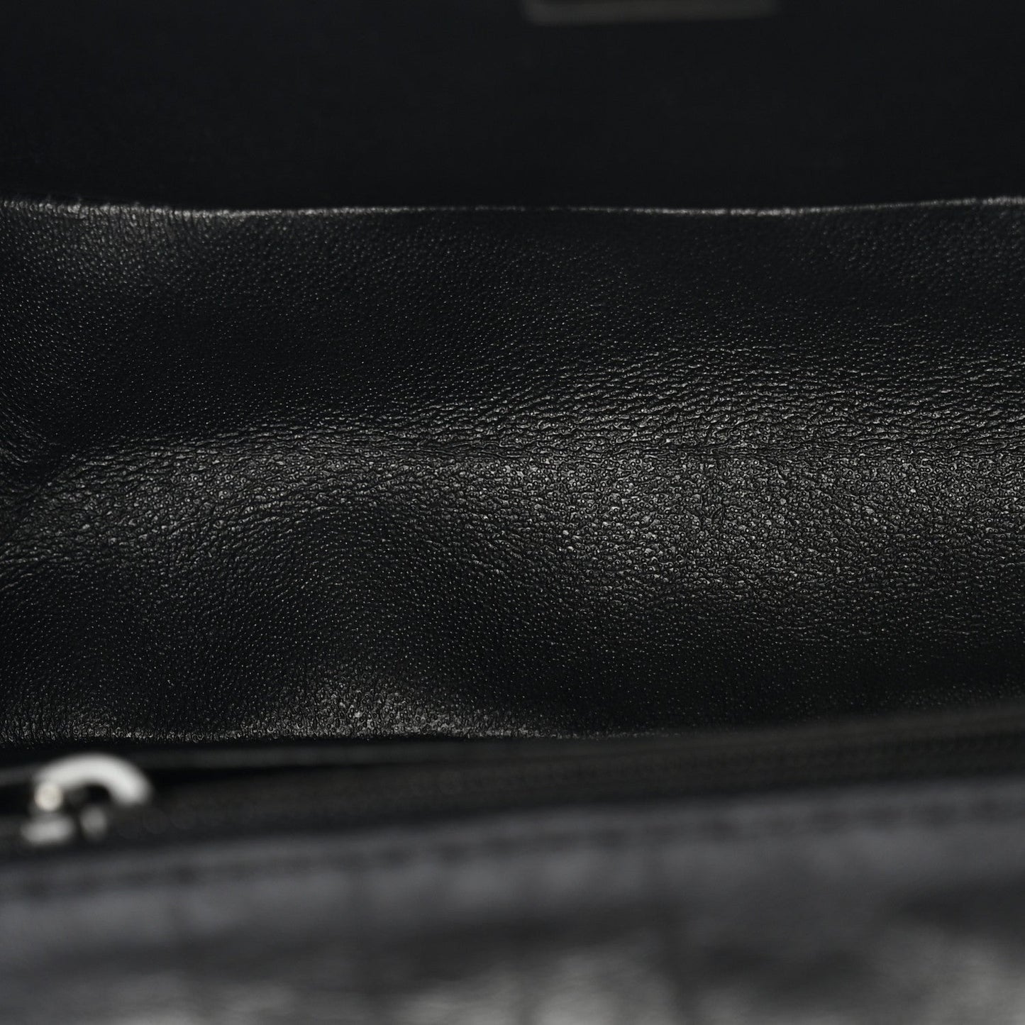 Aged Calfskin Quilted 2.55 Reissue Mini Flap So Black
