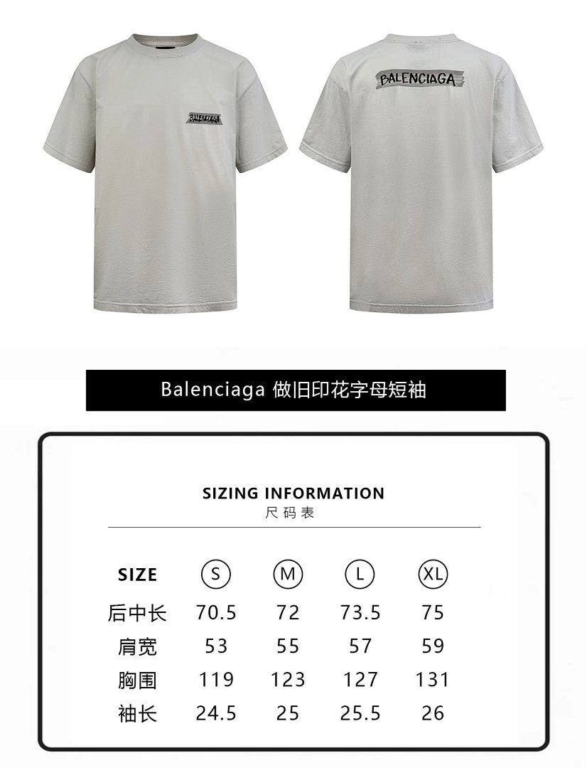 CAMISETA BALENÇIAGA - 01