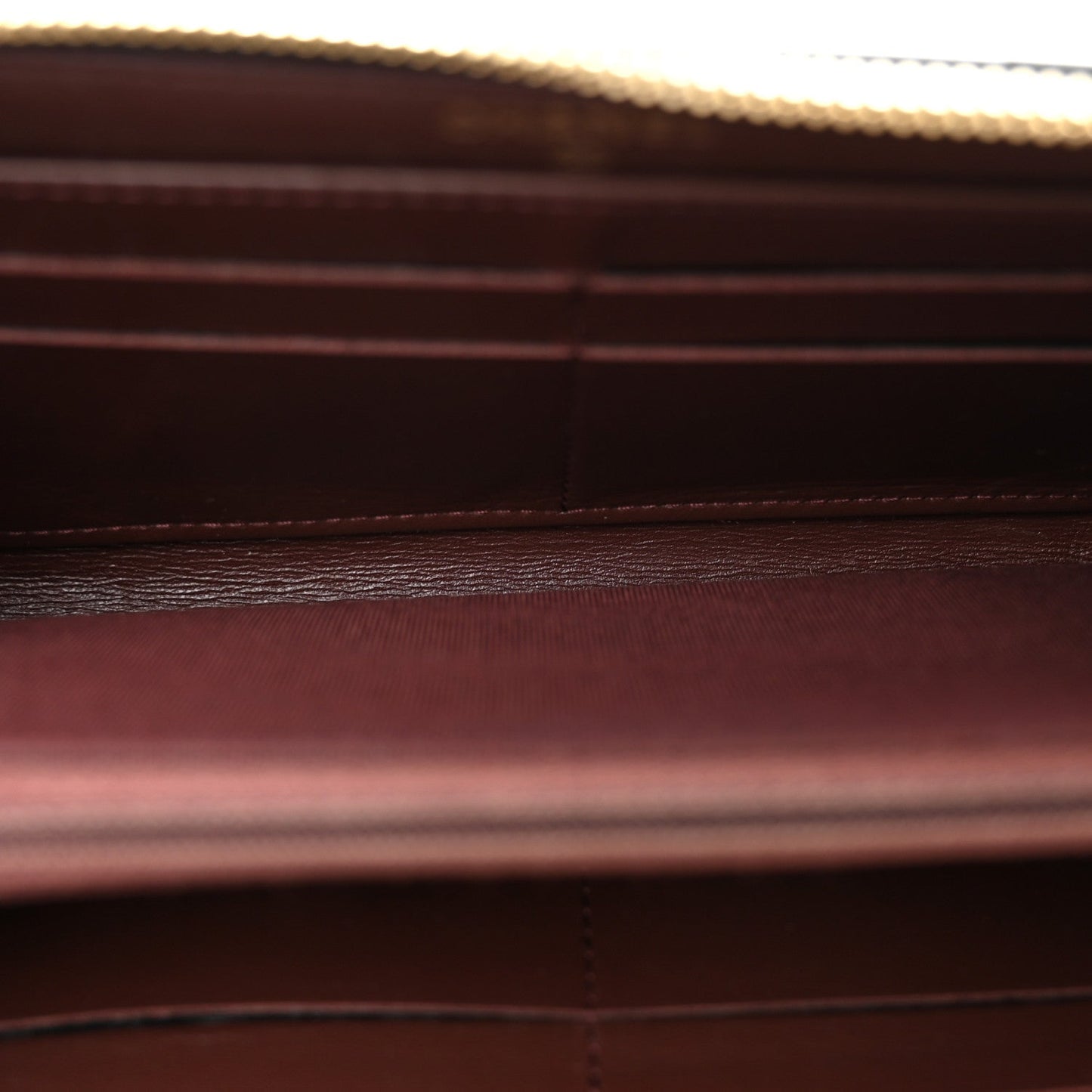 Caviar Quilted Large Gusset Zip Around Wallet Black