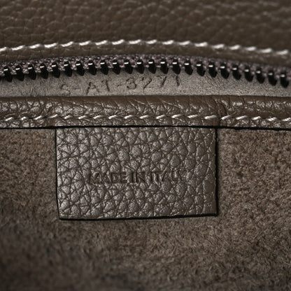 Drummed Calfskin Nano Luggage Souris
