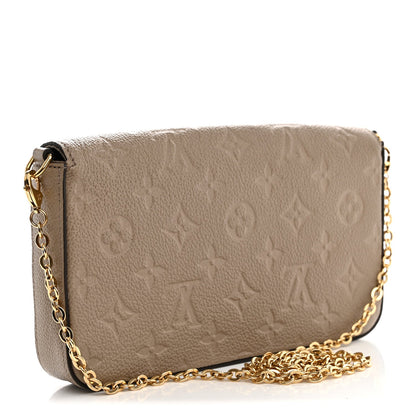Empreinte Pochette Felicie Chain Wallet Tourterelle