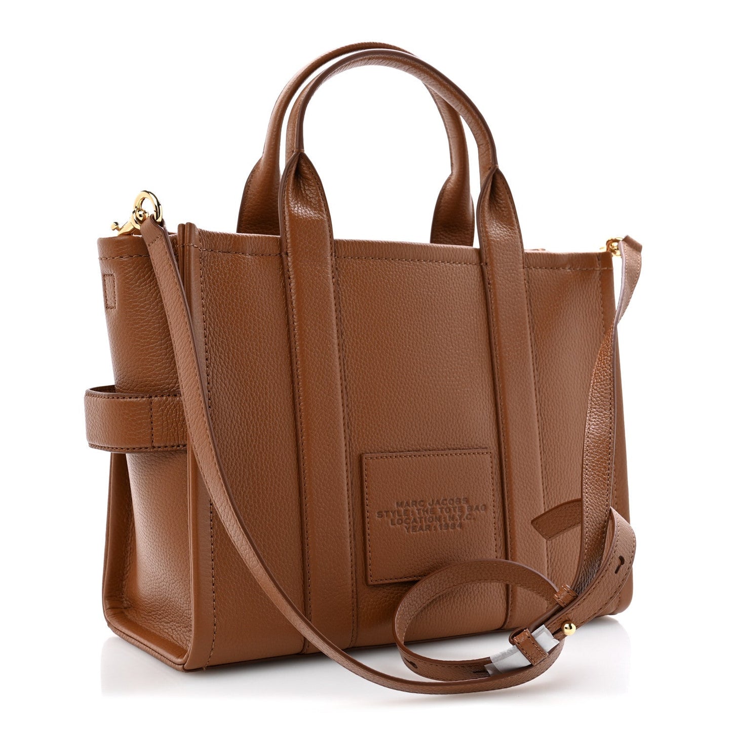 Grained Calfskin Medium The Tote Bag Argan Oil